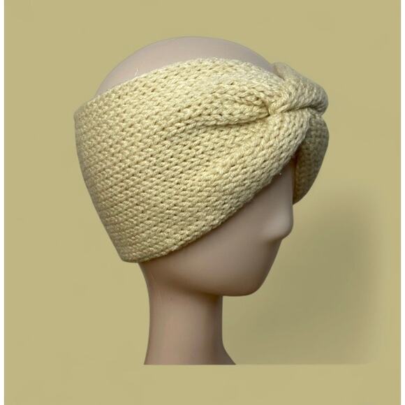 Ear Warmer Knitted Headband Twisted Warm Winter Hairband Turban - Picture 3 of 5